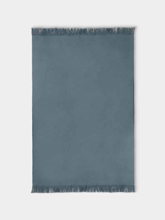 Denis Colomb - Cashmere Blanket (79in/2m) - Blue - ABASK - 