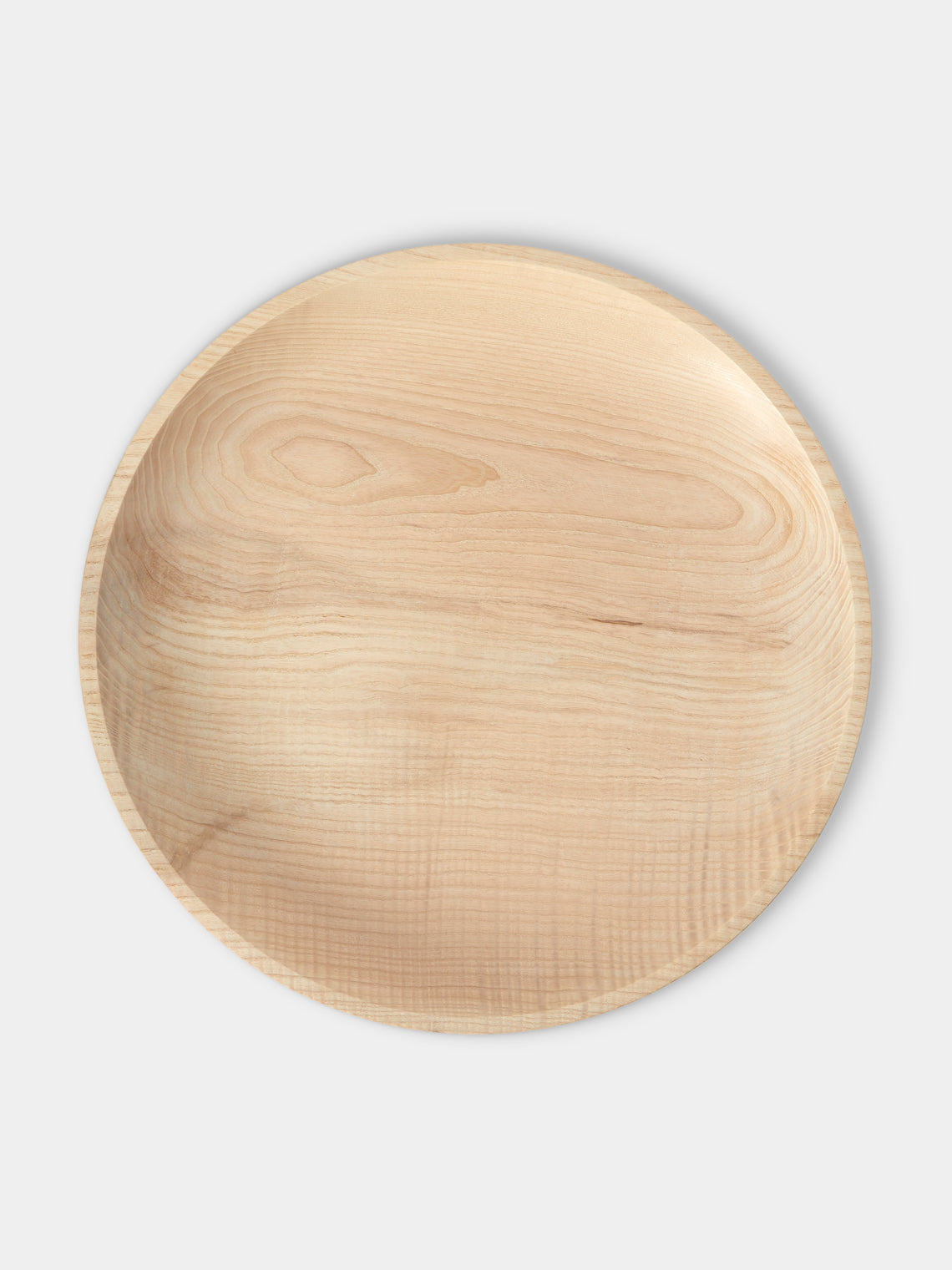 Marisa Klaster - Hand-Turned Oak Extra Large Platter - Brown - ABASK