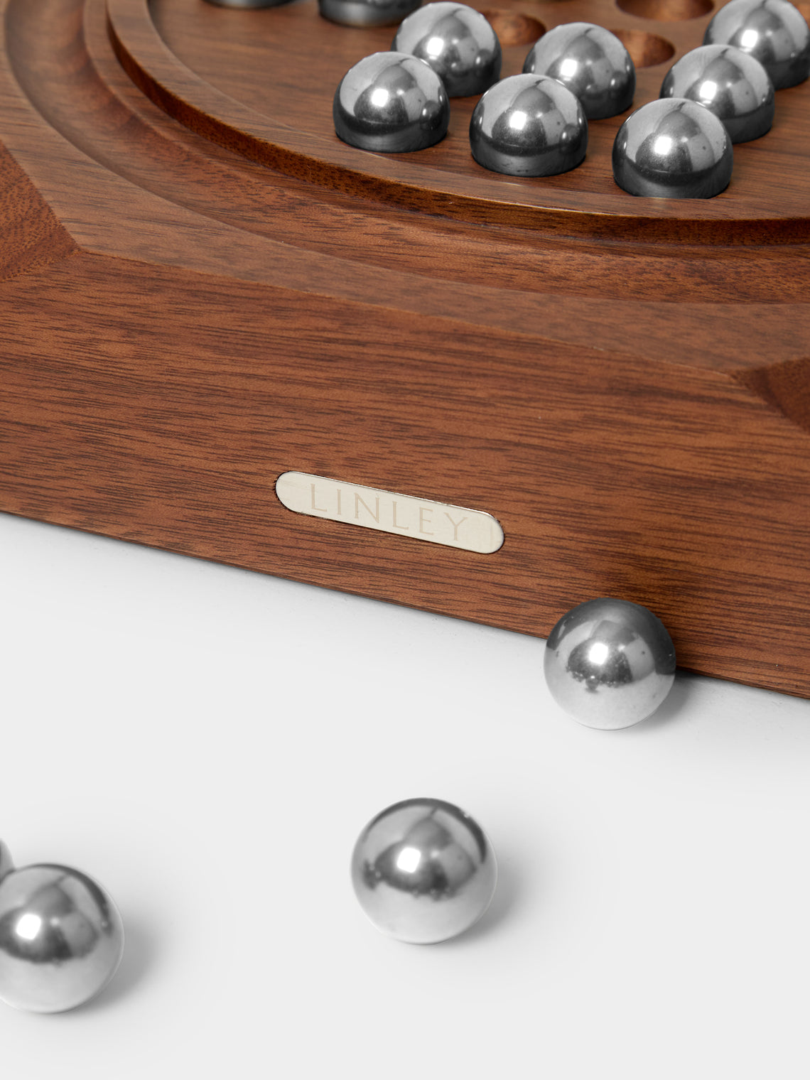 Linley - Walnut Solitaire Set - Brown - ABASK