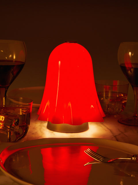 Venini - Fantasmino Hand-Blown Murano Glass Portable Lamp -  - ABASK