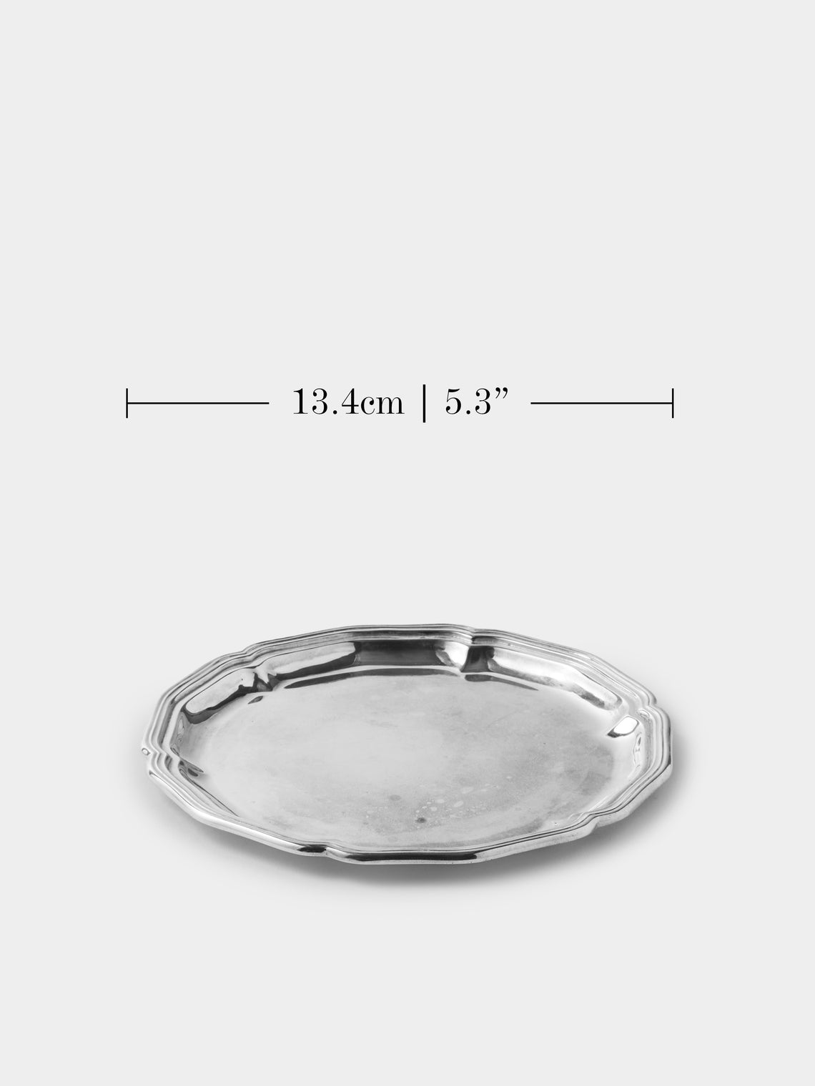 Antique and Vintage - 1950s Silver-Plated Bottle Coasters (Set of 8) - Silver - ABASK