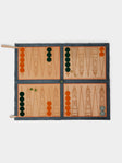 Nick Plant - Lighthouse Leather Travel Backgammon Set -  - ABASK - 