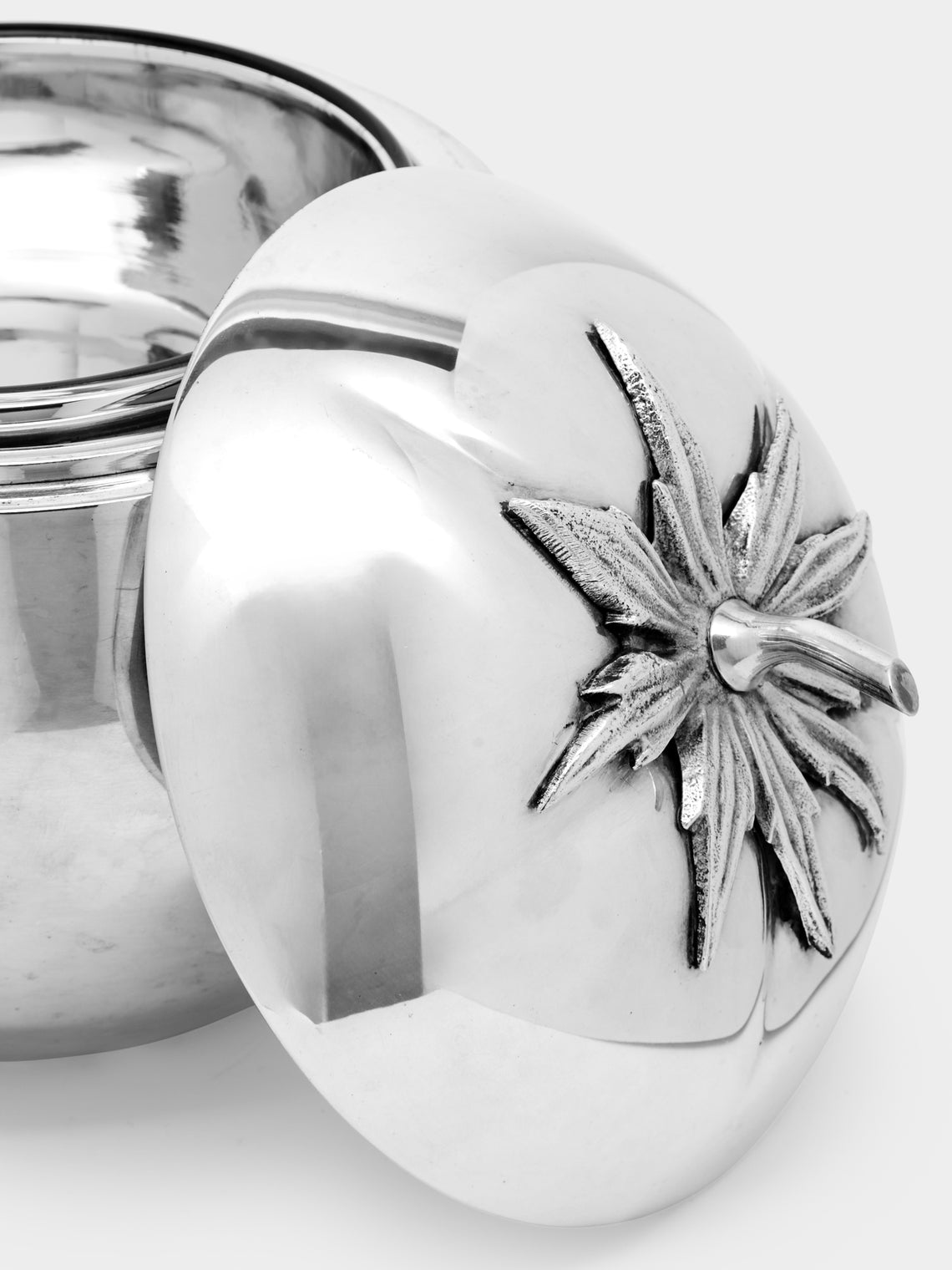 Antique and Vintage - 1960s Tomato Silver-Plated Ice Bucket -  - ABASK