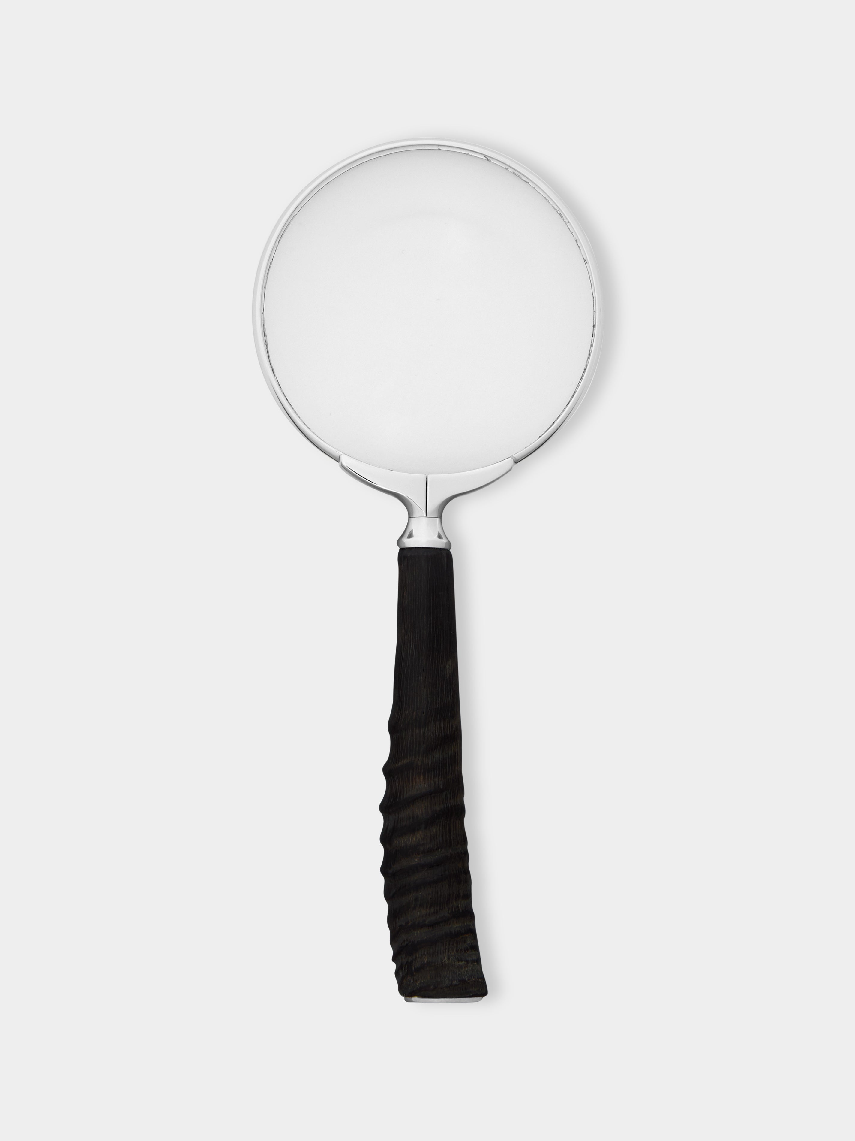 Spring Magnifying Glass Black Springbok Horn Magnifying Glass by Lorenzi Milano | ABASK