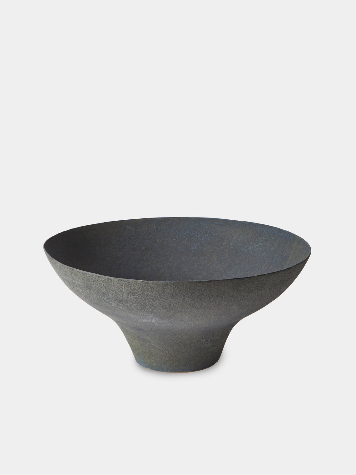 Linda Ouhbi - 10/2025 Hand-Built Stoneware Vase (16in/41cm) - Blue - ABASK - 