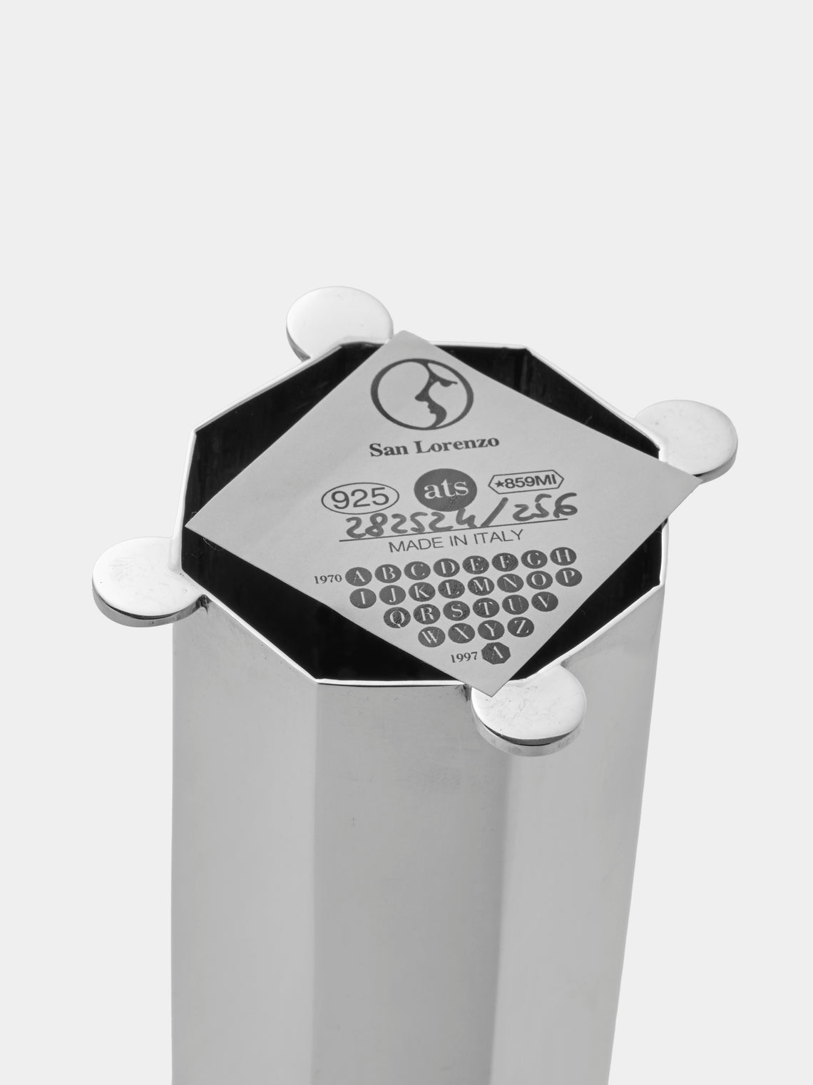 San Lorenzo - 2010 Tobia Scarpa Sterling Silver Candlestick - Silver - ABASK