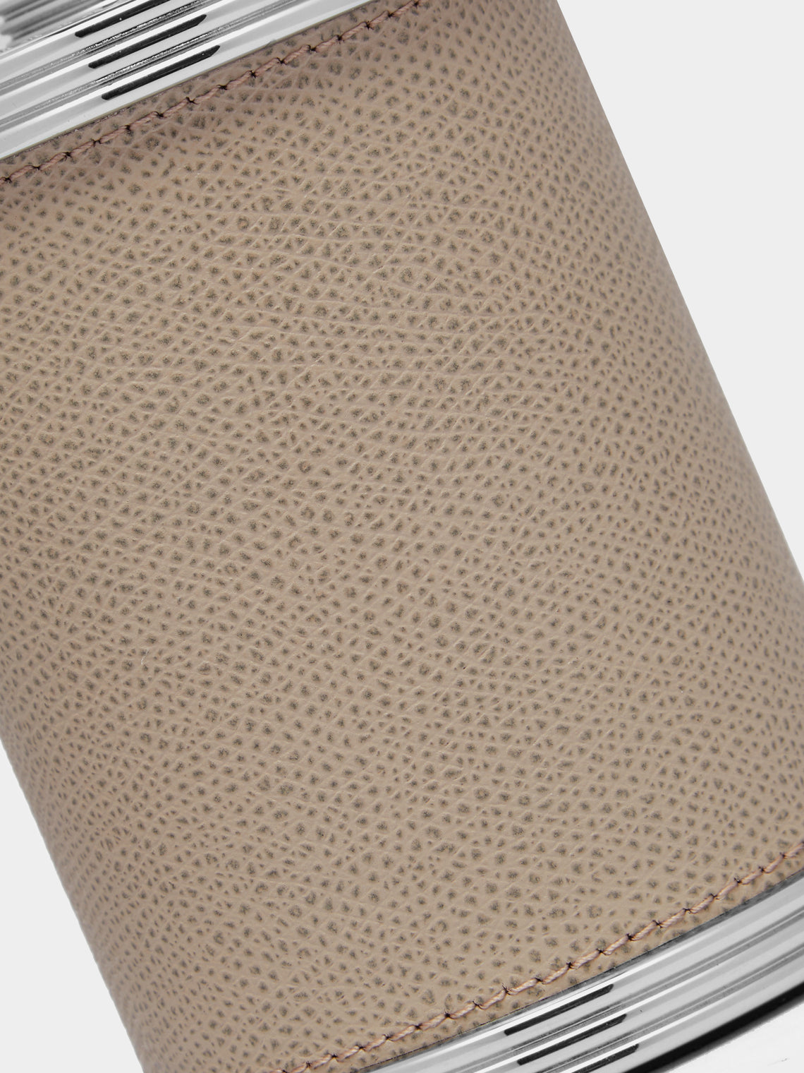 Giobagnara - Amalfi Leather Small Box - Taupe - ABASK