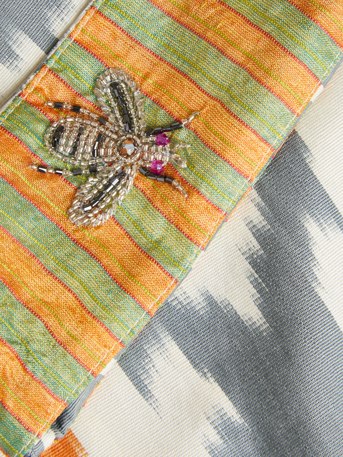 Nazzy Beglari - Shibori Ikat Silk Kaftan Dress | One Size -  - ABASK