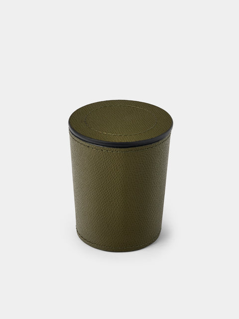 Giobagnara - Leather Dice Cup - Green - ABASK - 