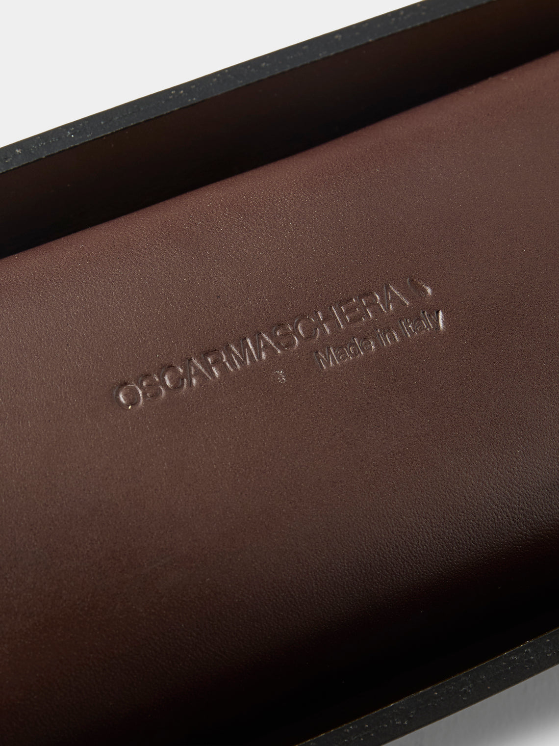 Oscar Maschera - Leather Pen Case - Dark Brown - ABASK