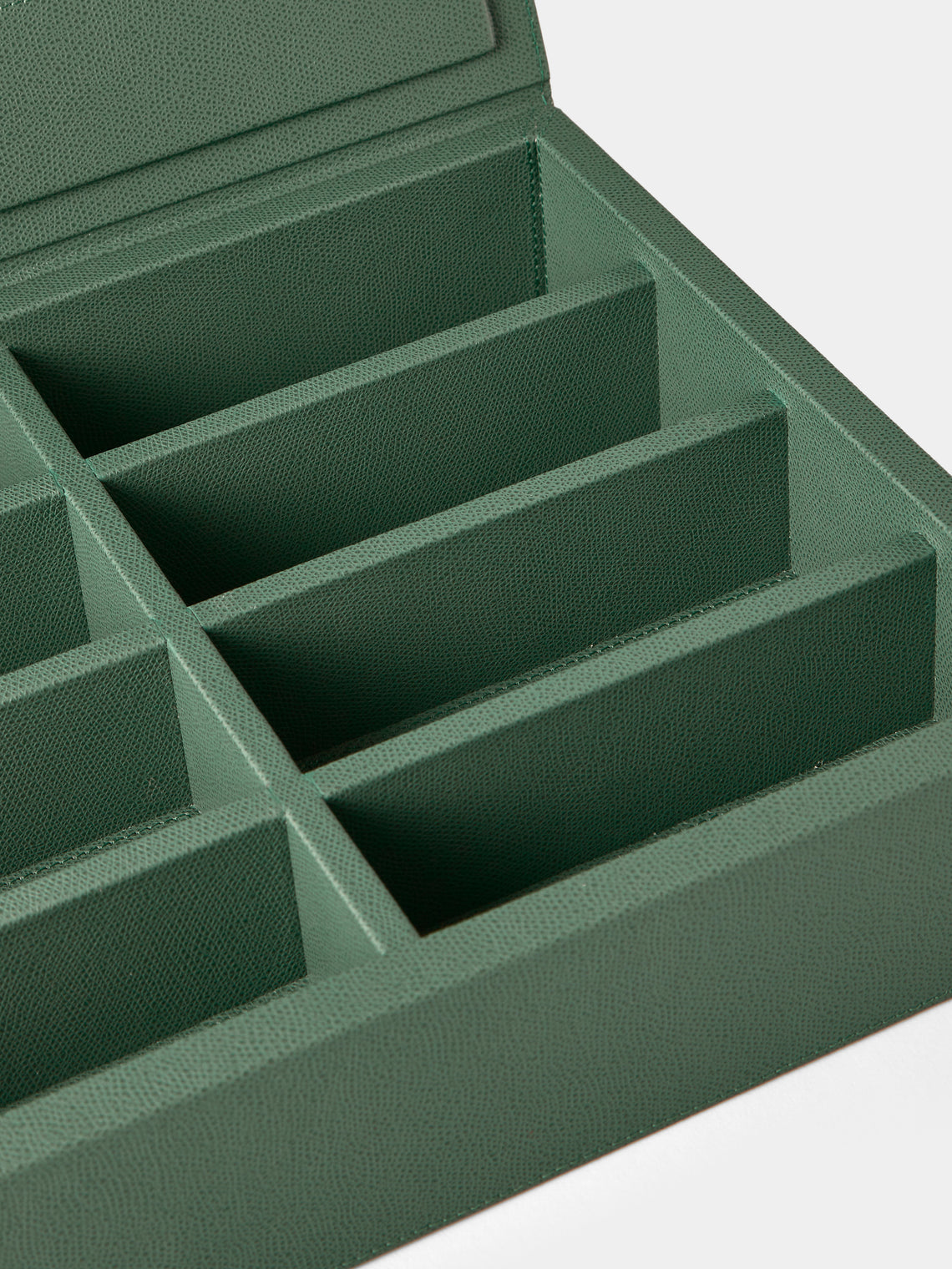 Giobagnara - Leather Glasses Box - Green - ABASK