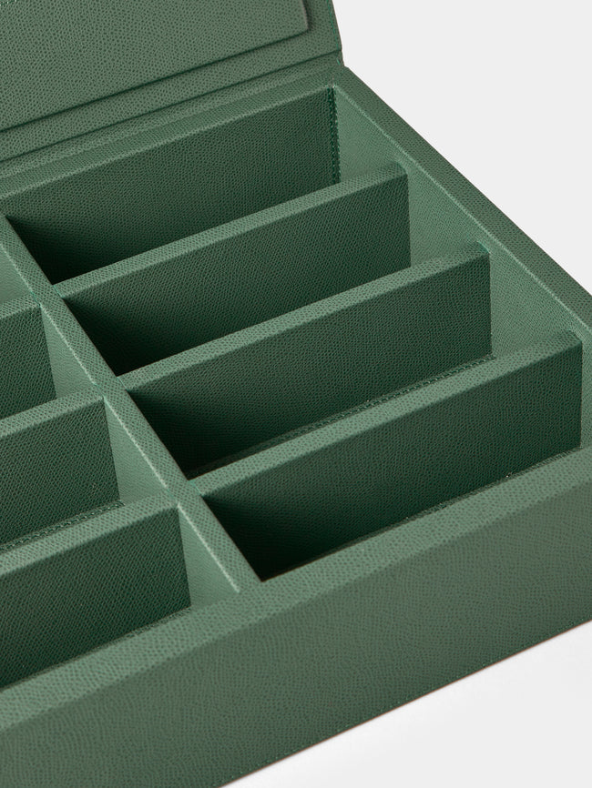 Giobagnara - Leather Glasses Box - Green - ABASK