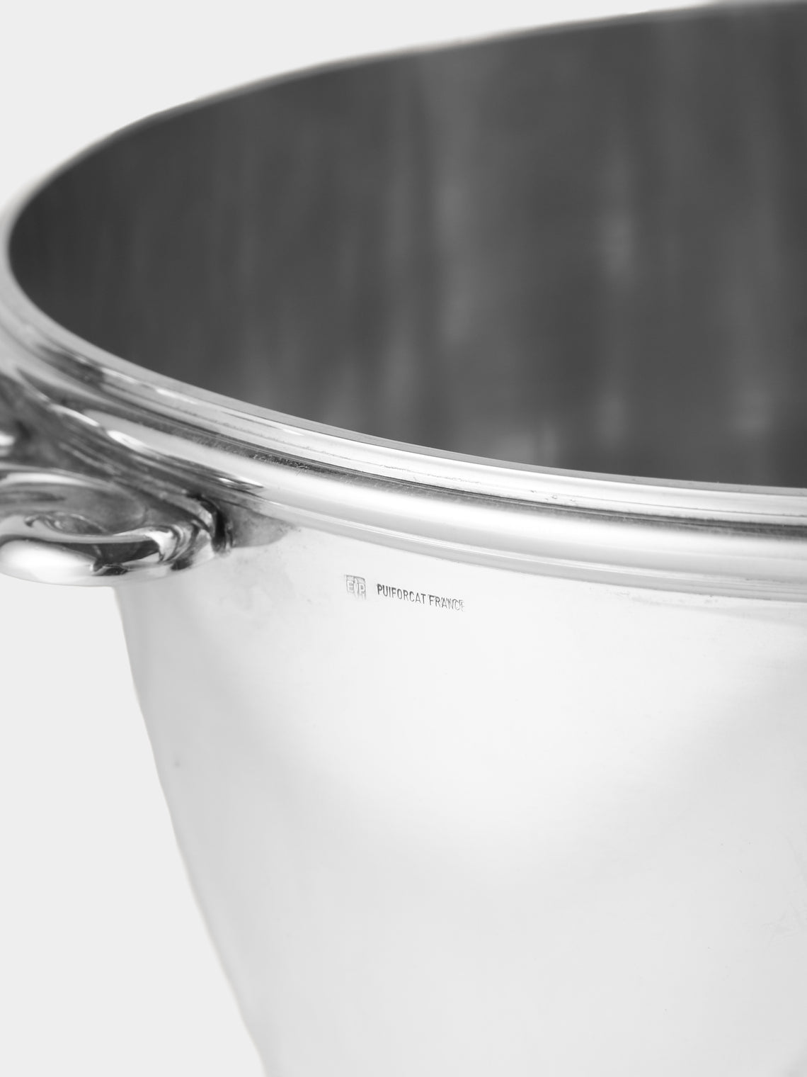 Antique and Vintage - 20th-Century Puiforcat Silver-Plated Ice Bucket - Silver - ABASK