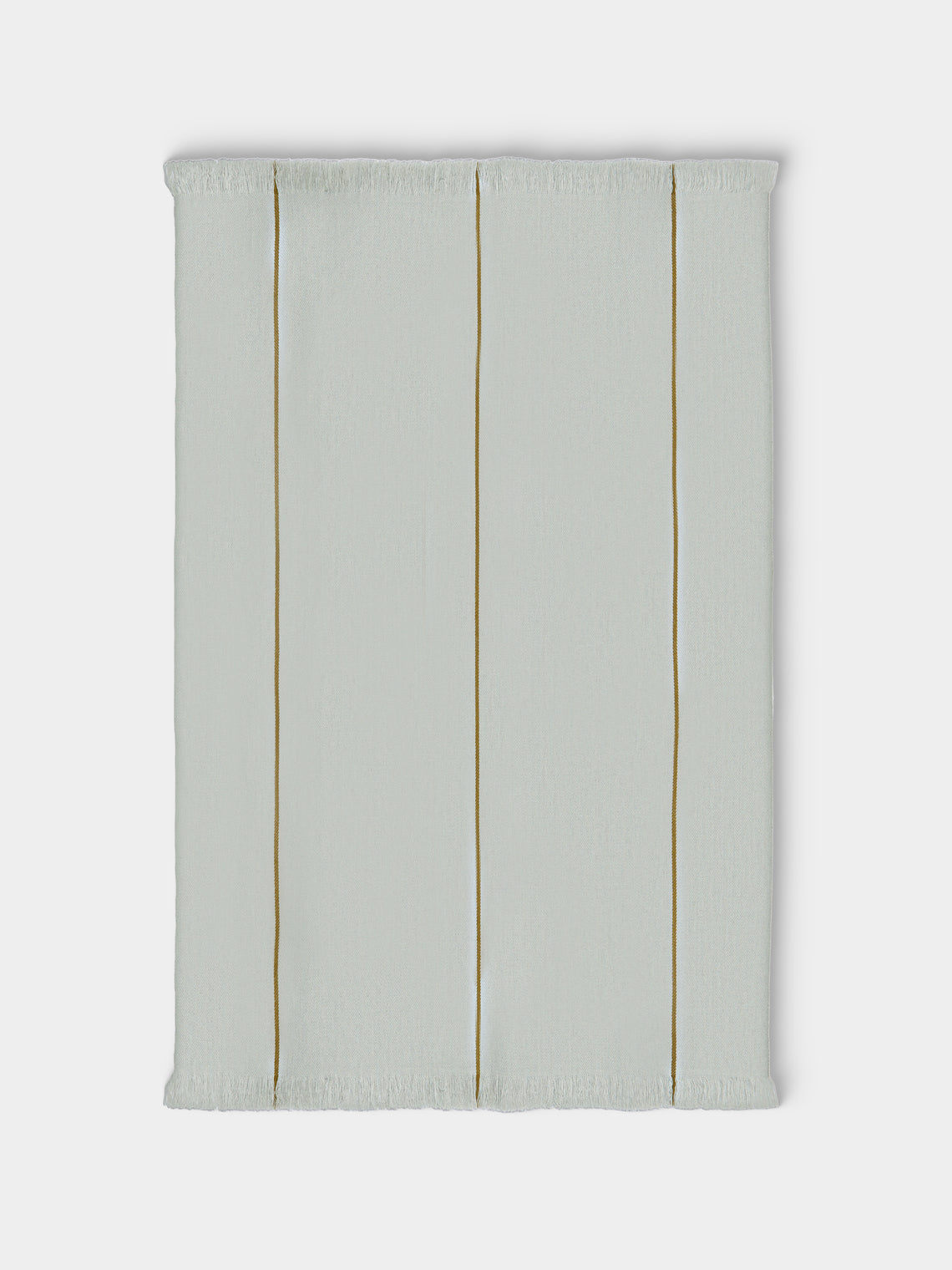Otherways - 3 Lines Handwoven Yak Blanket (79in/2m) - Green - ABASK - 