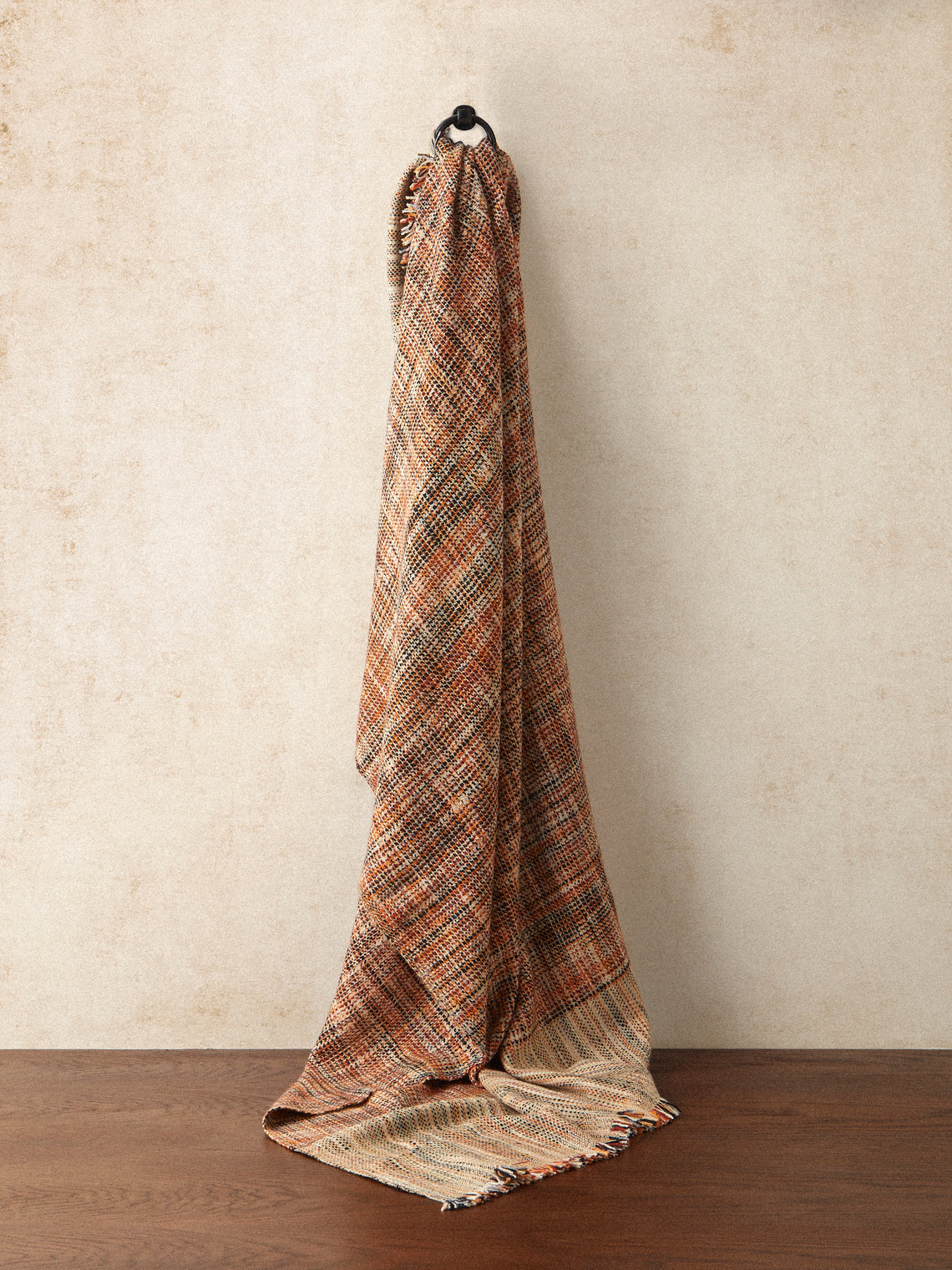 Me & K - Textured Cashmere Throw (67in/1.7m) - Multiple - ABASK