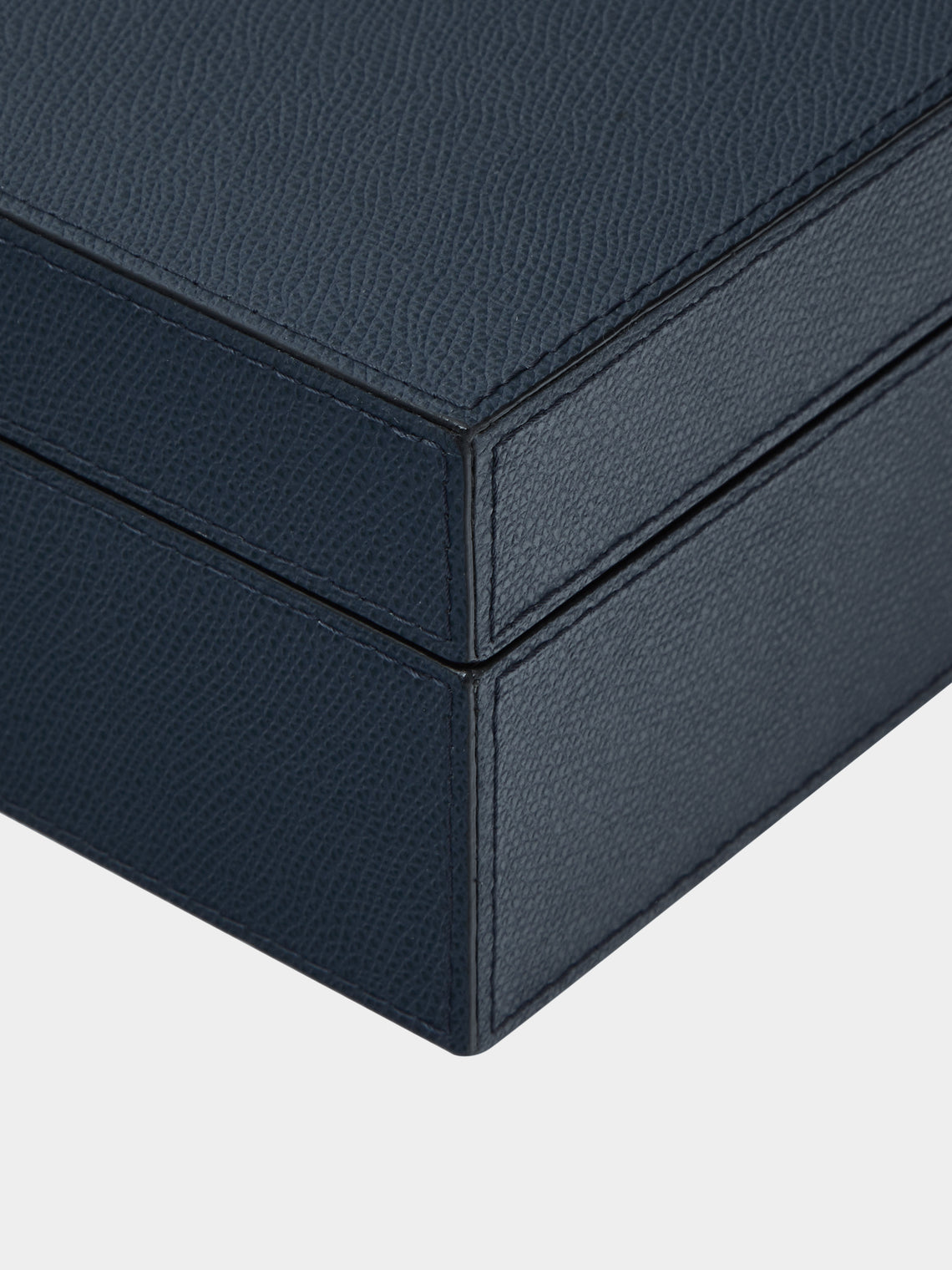Giobagnara - Frank Leather Watch Box - Navy - ABASK
