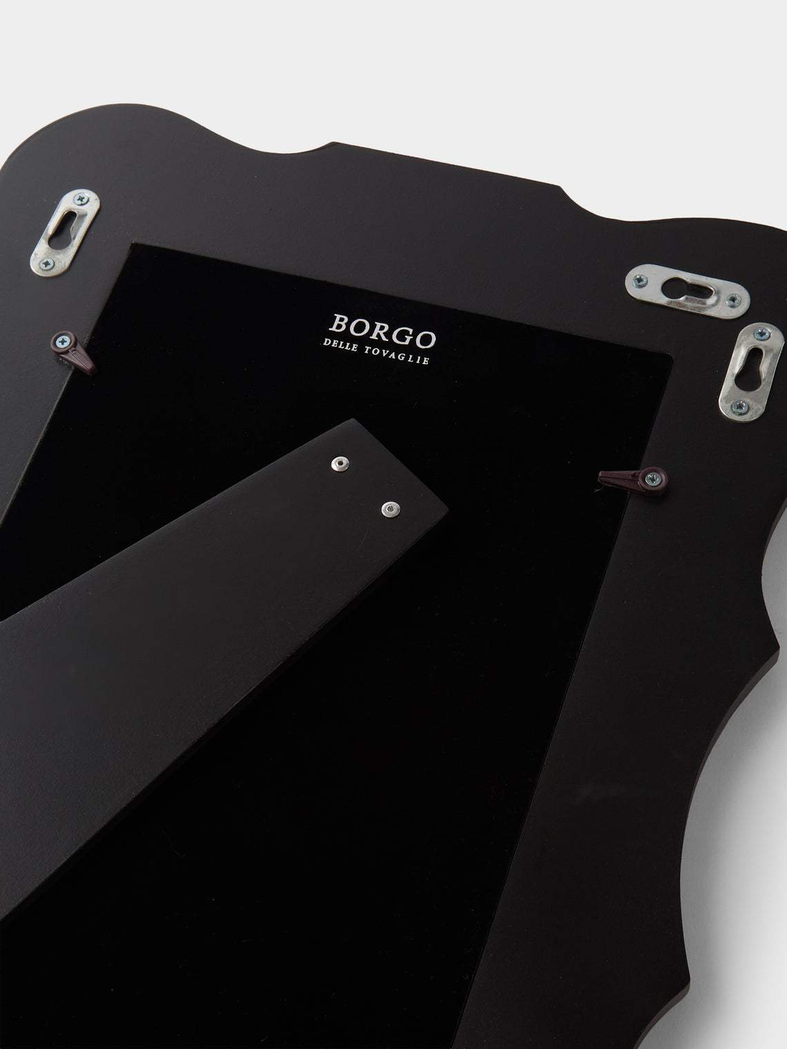 Borgo delle Tovaglie - Firenze Mirrored Glass Photo Frame - Silver - ABASK