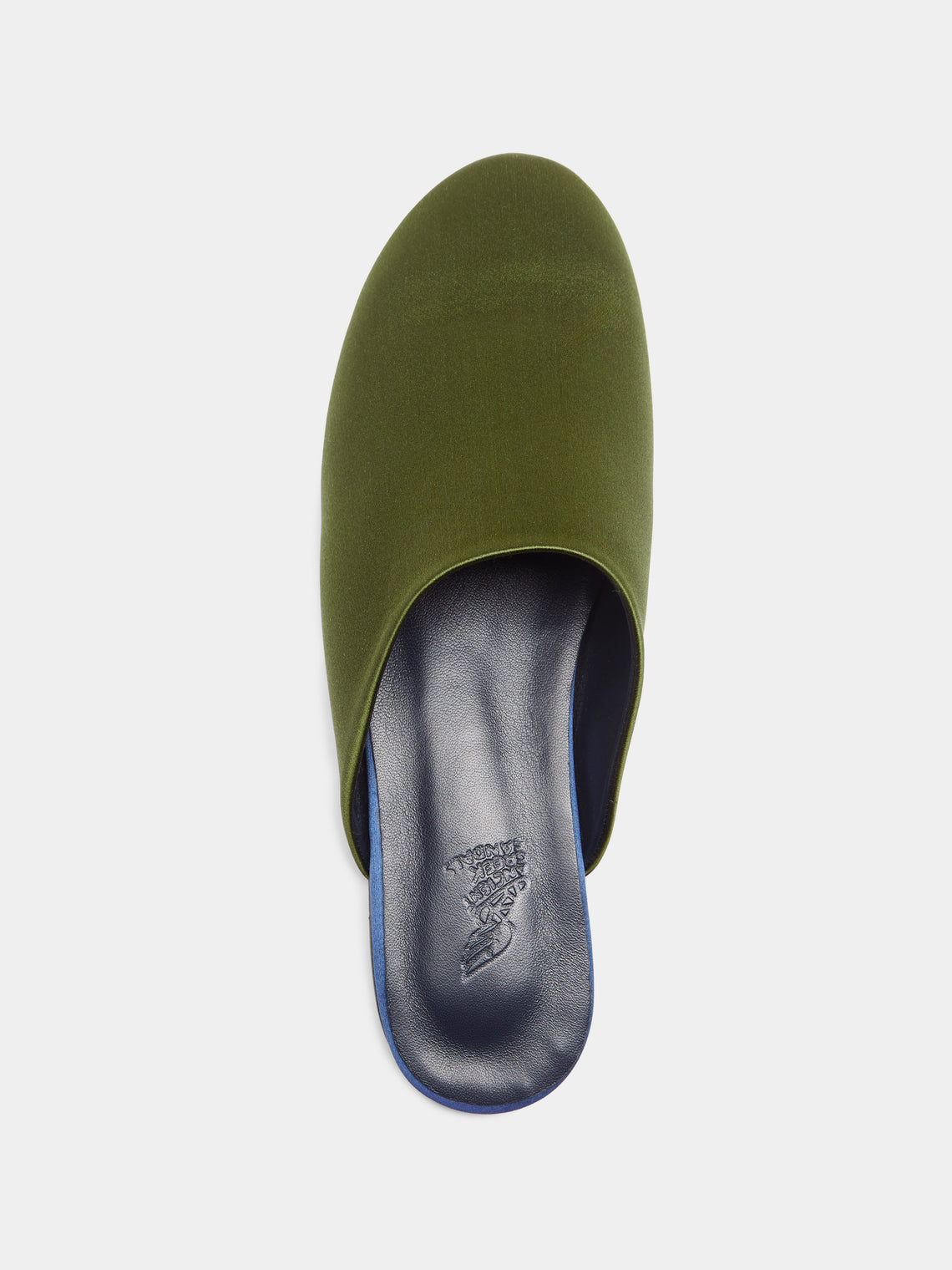 Ancient Greek Sandals - Satin Slippers | Size: 40 - Khaki - ABASK