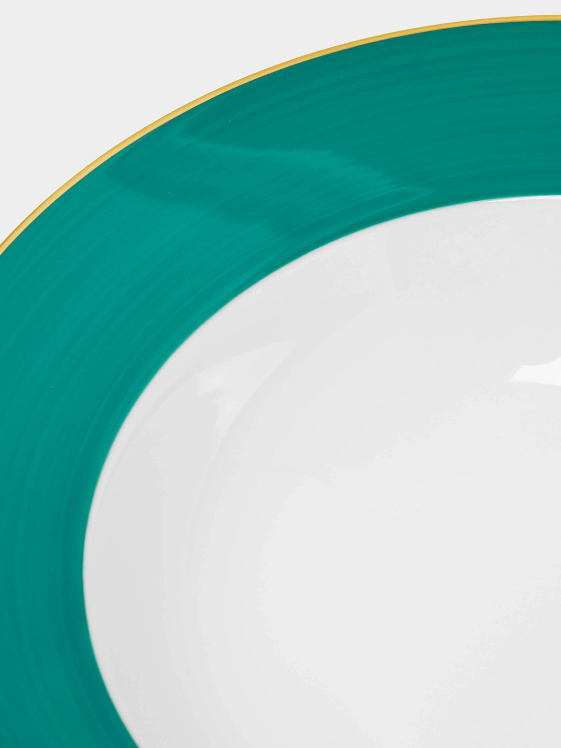 Robert Haviland & C. Parlon - Coco Hand-Painted Porcelain Pasta Bowls (Set of 2) - Green - ABASK