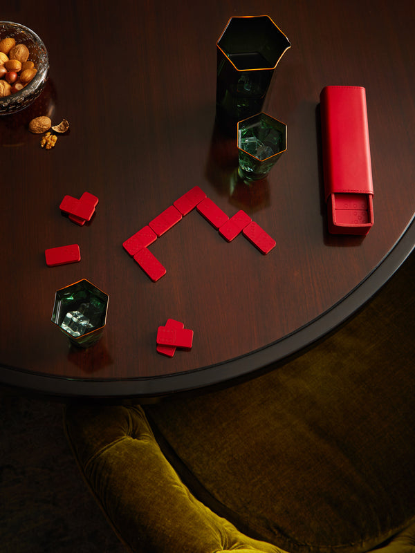 Rabitti 1969 - Leather Dominoes Set -  - ABASK