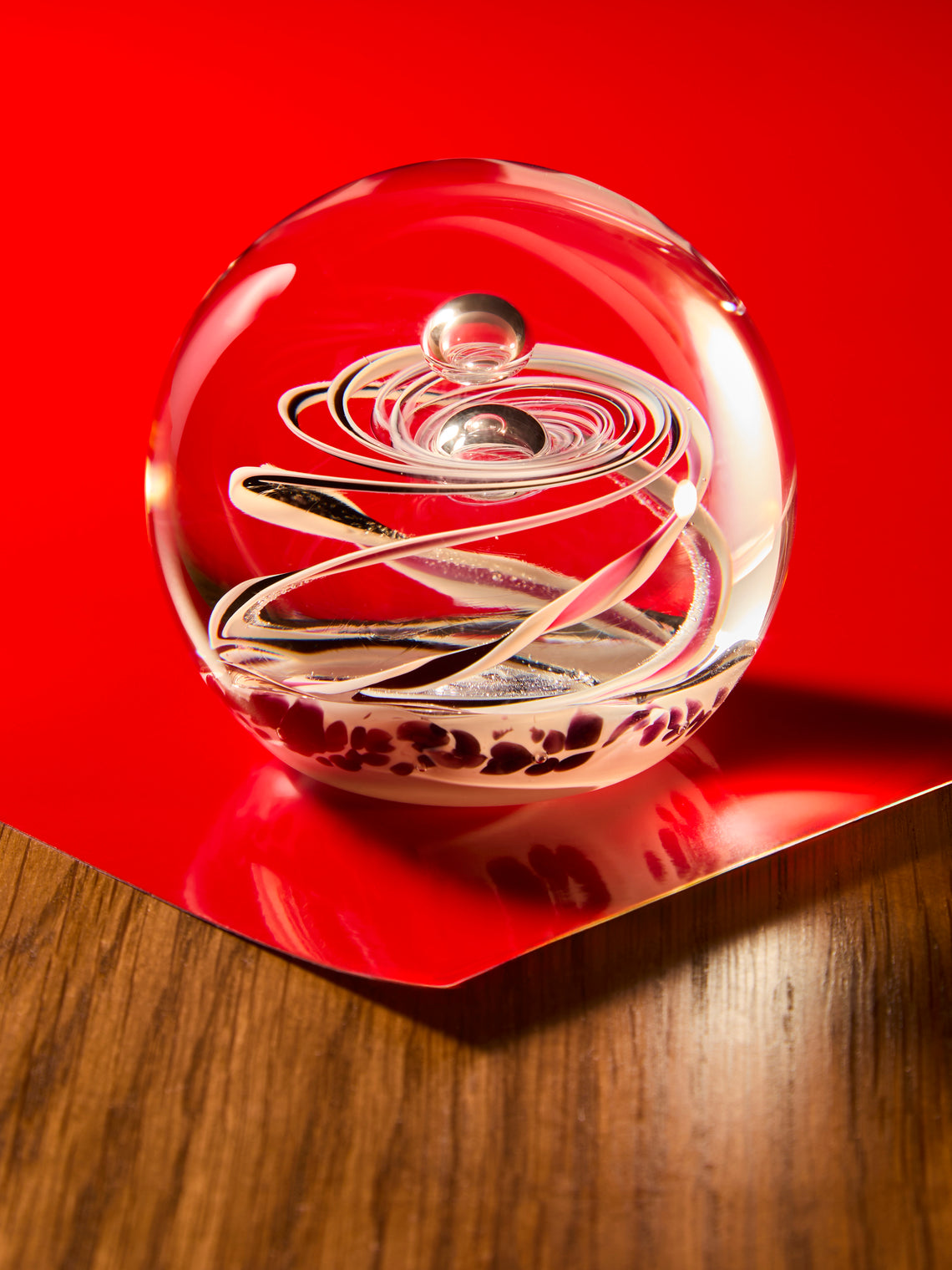 Antique and Vintage - 1960s Glass Large Paperweight -  - ABASK