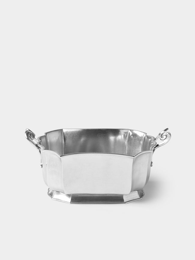 Cosi Tabellini - Lecce Mushroom Pewter Bowl - Silver - ABASK - 