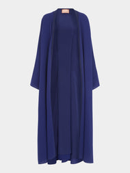 Marta Ferri - Bugatti Wool Robe - Blue - ABASK - 