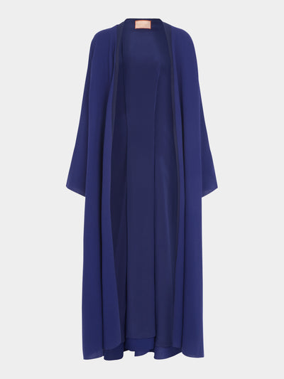 Marta Ferri - Bugatti Wool Robe - Blue - ABASK - 