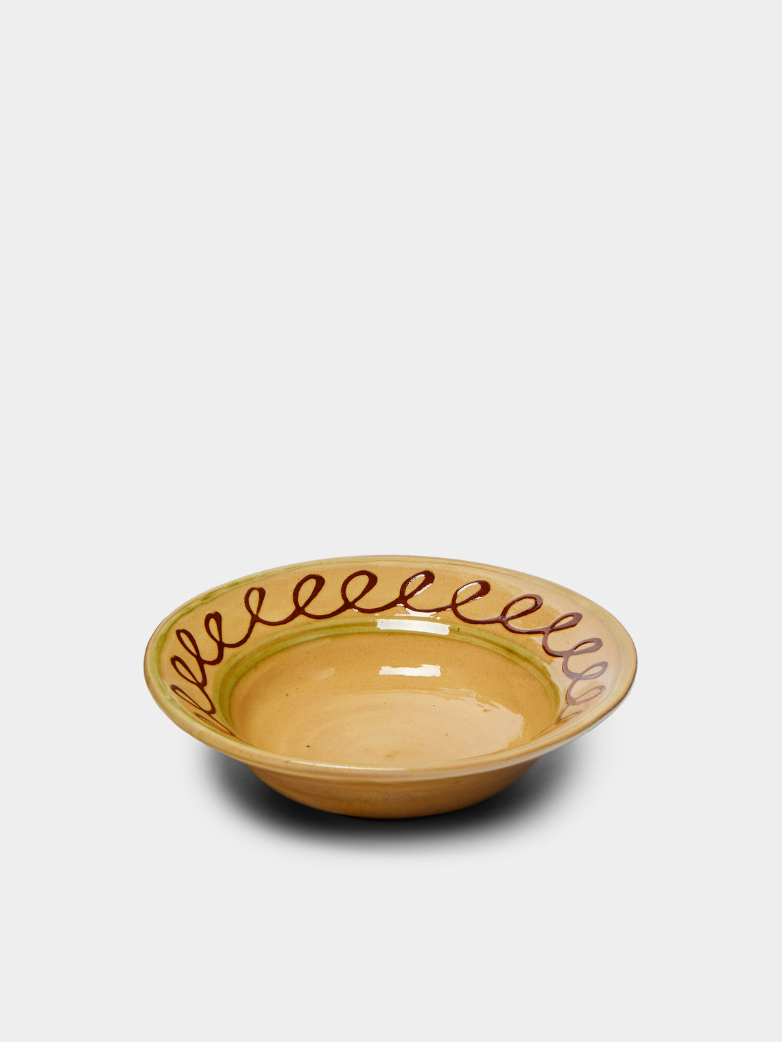 Poterie de Cliousclat - Hand-Painted Slipware Small Bowls (Set of 4) -  - ABASK - 
