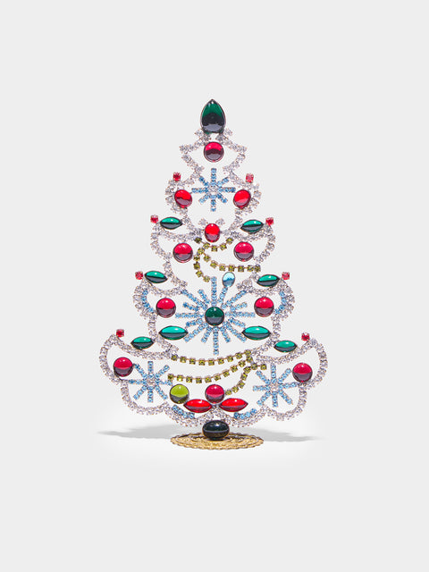 Antique and Vintage - 1930s Czech Jewelled Small Christmas Tree -  - ABASK - 
