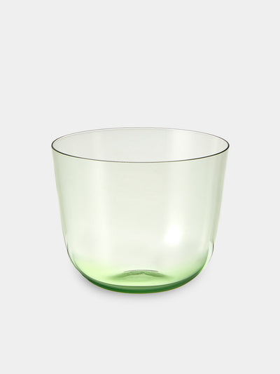 Lobmeyr - | Set of 2 | Alpha Crystal Tumblers - Green - ABASK - 
