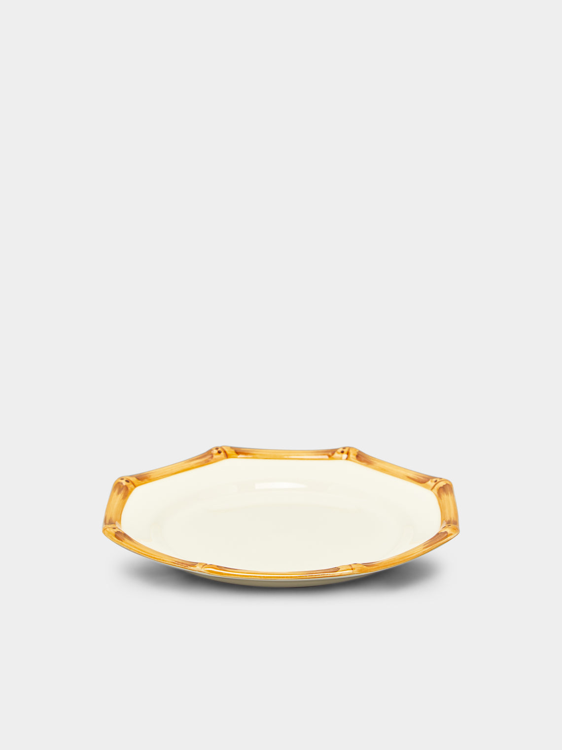 Este Ceramiche - Bamboo Hand-Painted Ceramic Dessert Plates (Set of 4) -  - ABASK