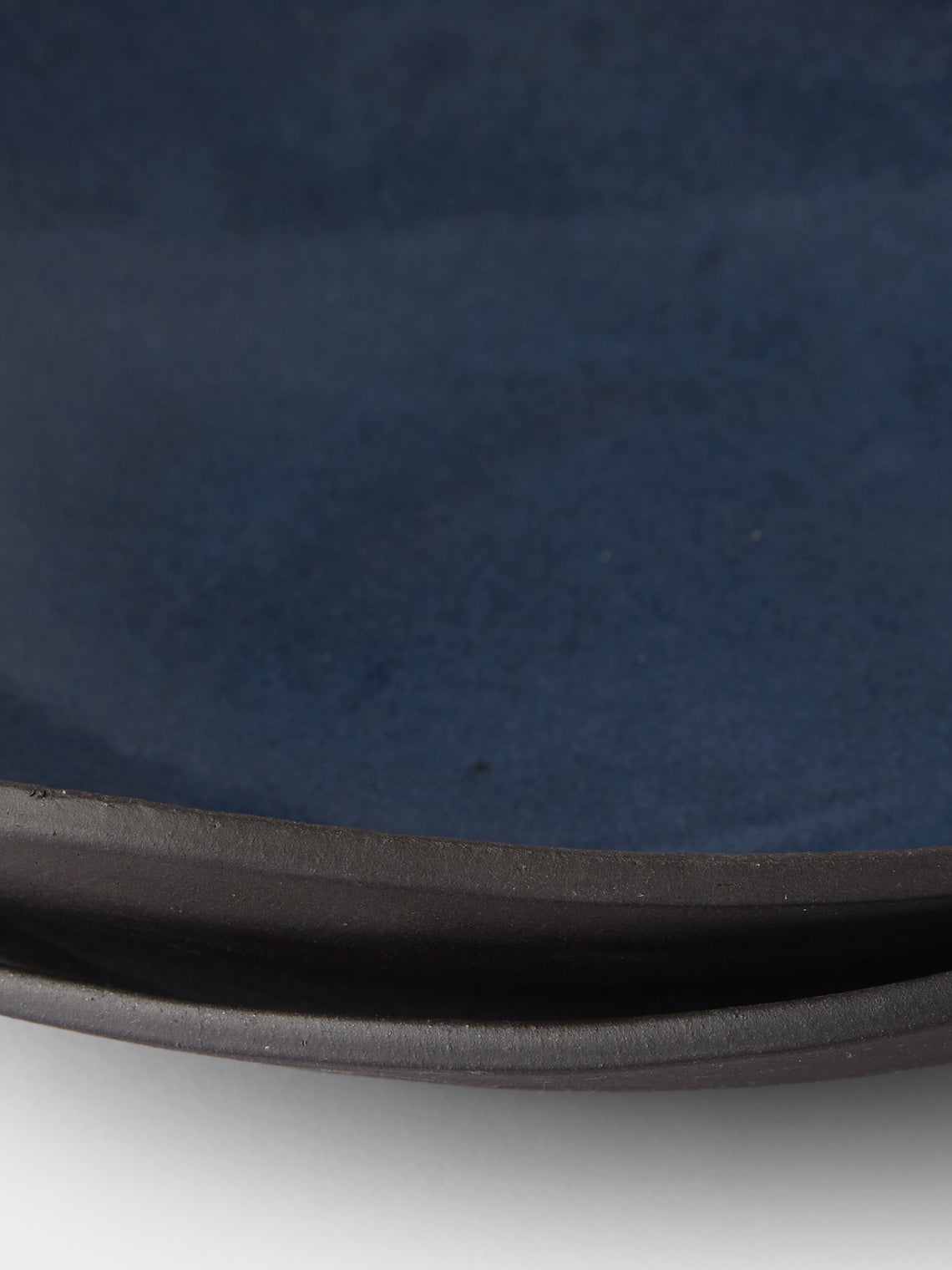 Hana Karim Studio - Hand-Built Stoneware Salad Bowls (Set of 2) - Blue - ABASK