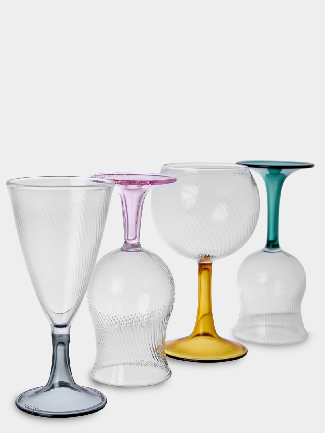 Casarialto - Hand-Blown Shot Glasses (Set of 4) - Multiple - ABASK