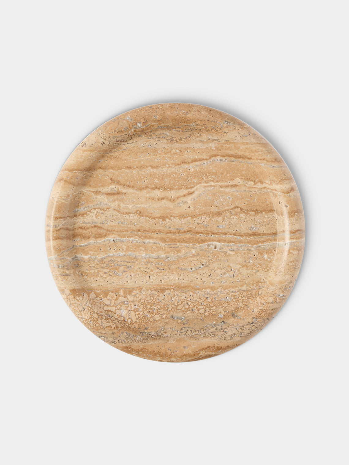 Anastasio Home - Wish Marble Tray (8in/20cm) - Beige - ABASK - 
