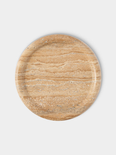 Anastasio Home - Wish Marble Tray (8in/20cm) - Beige - ABASK - 