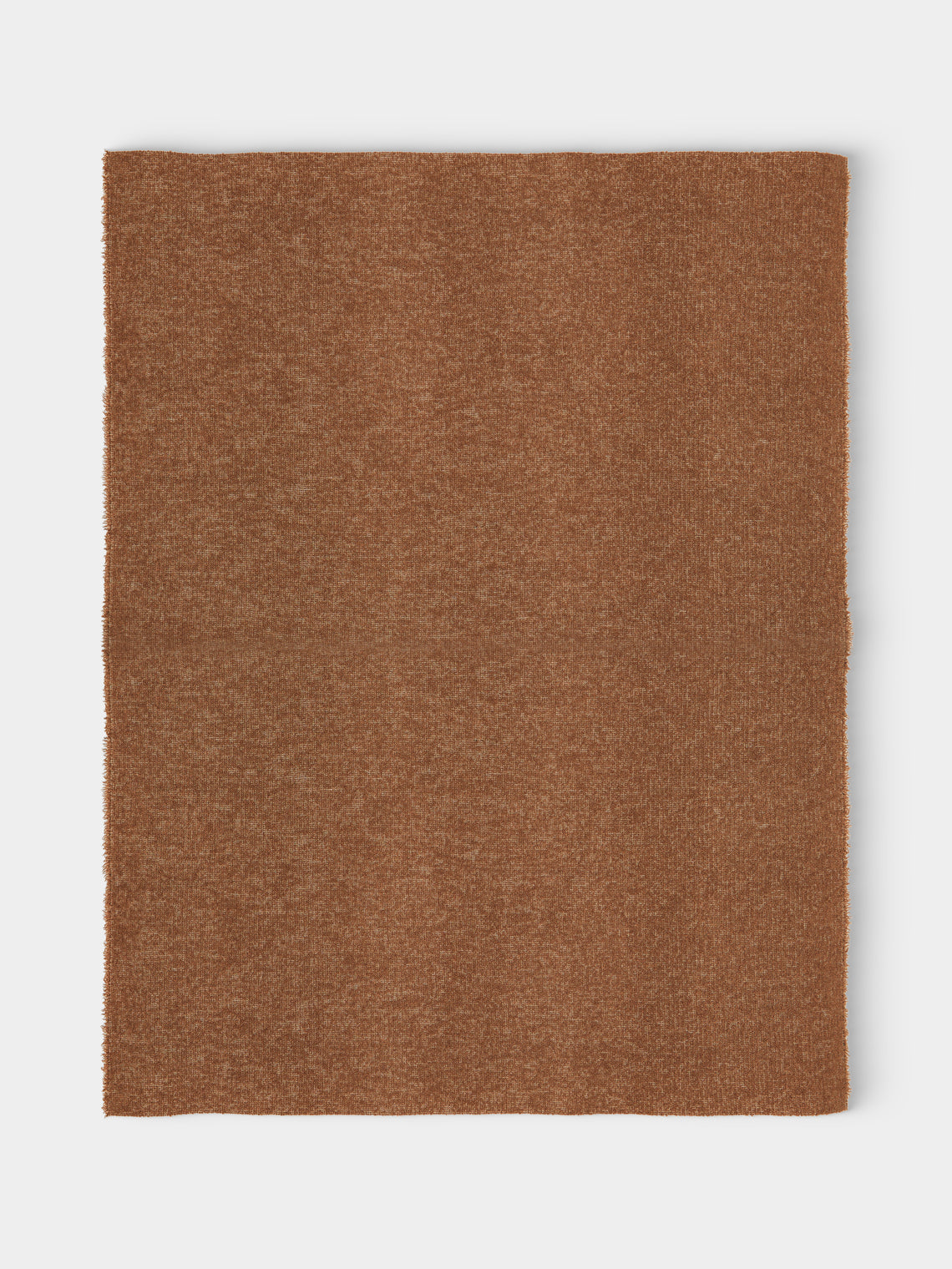 Alonpi - Peaks Cashmere and Silk Blanket (78.5in/2m) - Orange - ABASK