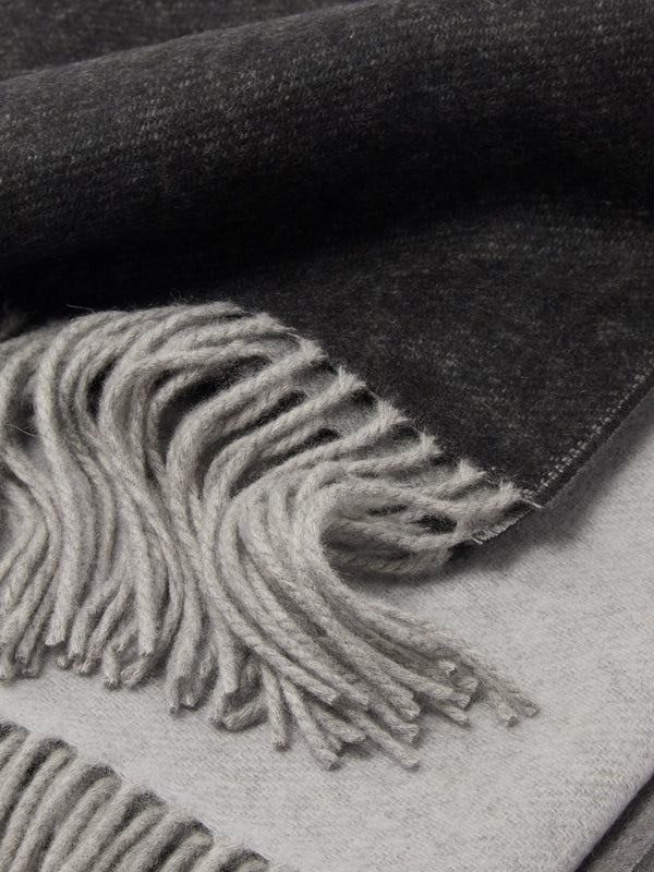 Alonpi - Como Cashmere Blanket (75in/1.9m) - Gray - ABASK