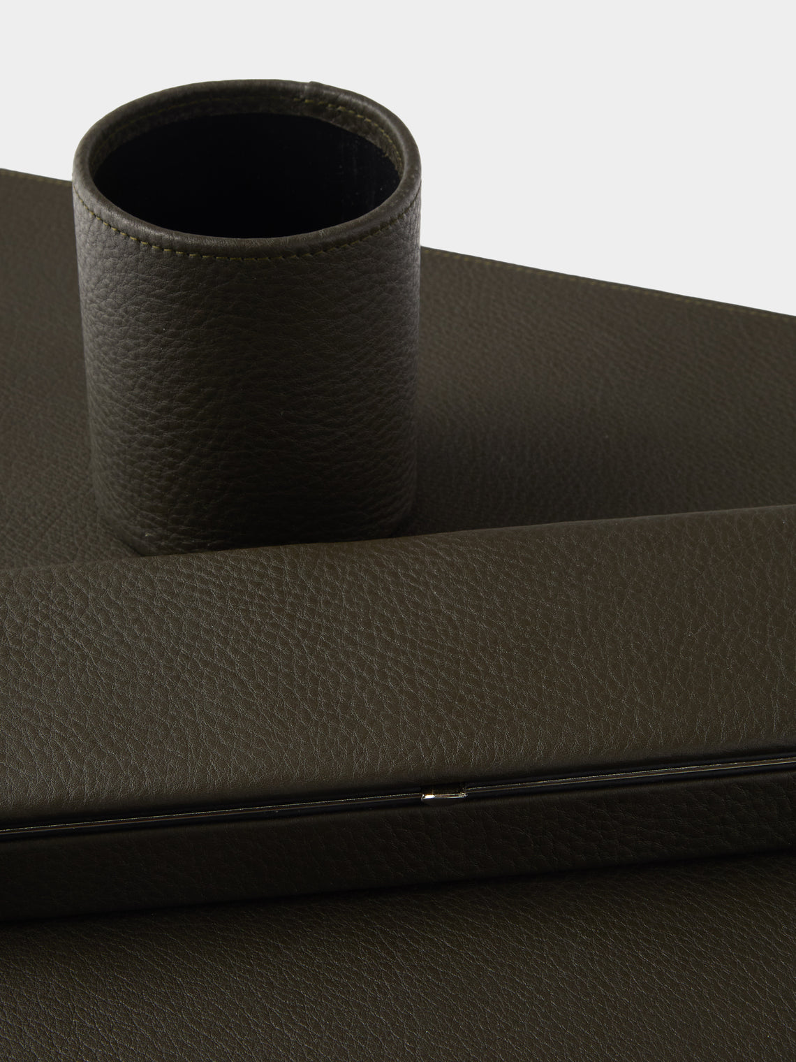 F. Hammann - Leather Desk Set - Green - ABASK