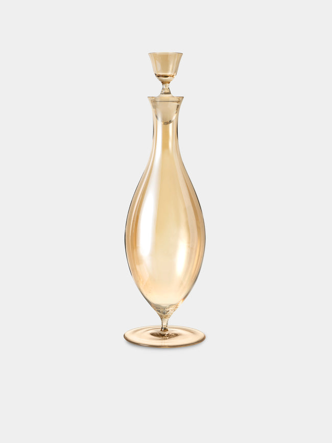 Lobmeyr - Patrician Hand-Blown Crystal Decanter - Gold - ABASK - 