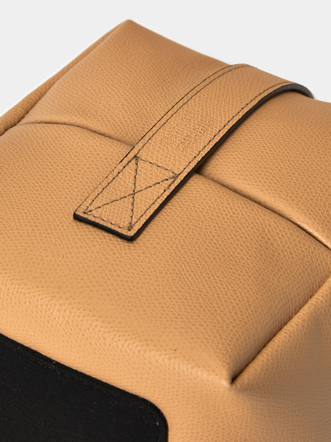 Pinetti - Leather Doorstop - Beige - ABASK