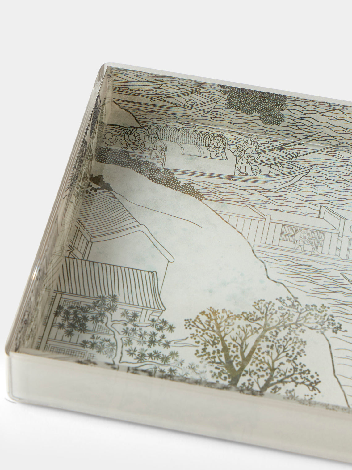 Droulers - Tiny Tale Plexiglass Tray (8in/20.5cm) - Multiple - ABASK