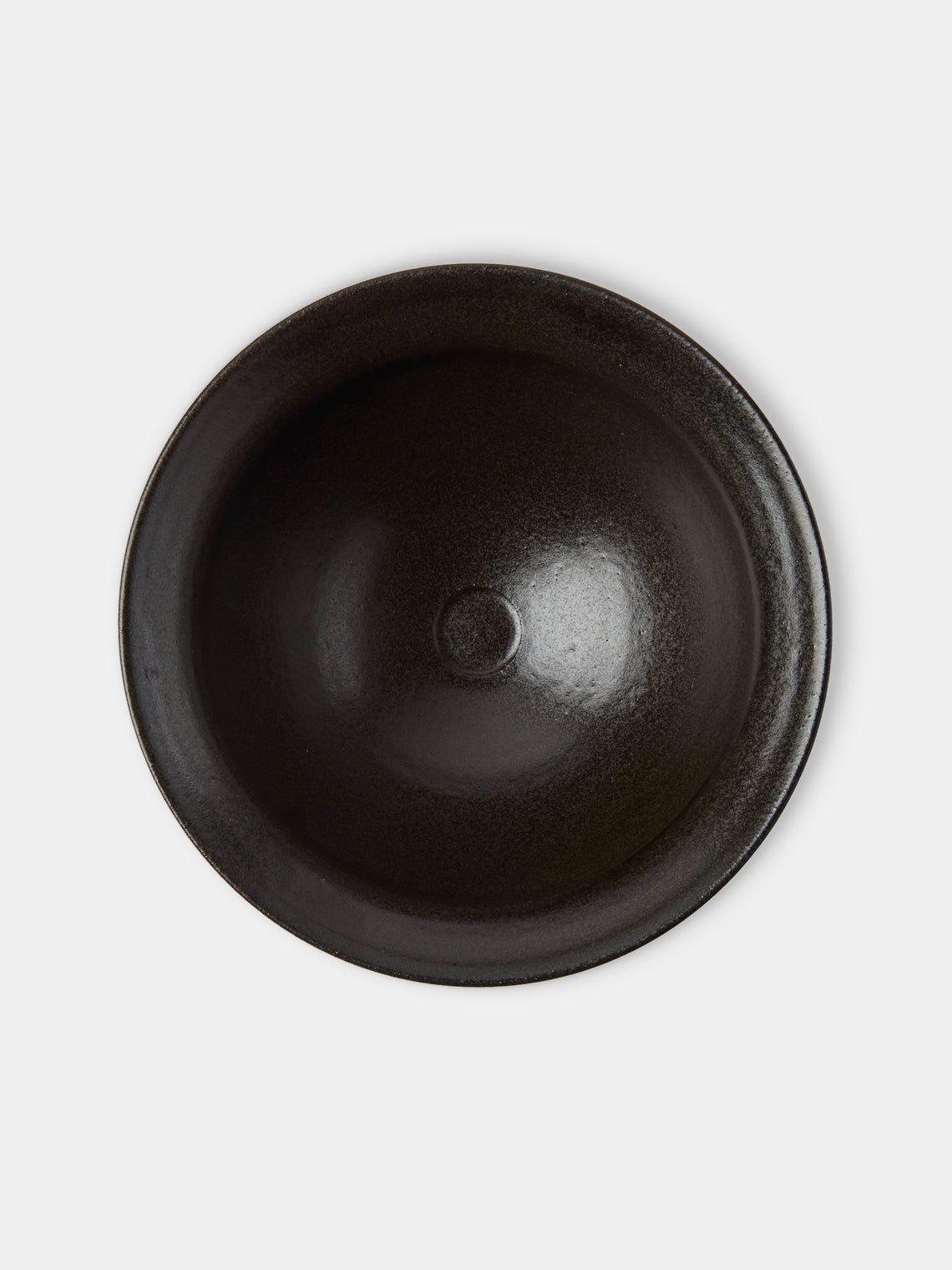 Fuminari Araga - Kohiki Slipware Noodle Bowls – 7in/18cm (Set of 4) - Black - ABASK