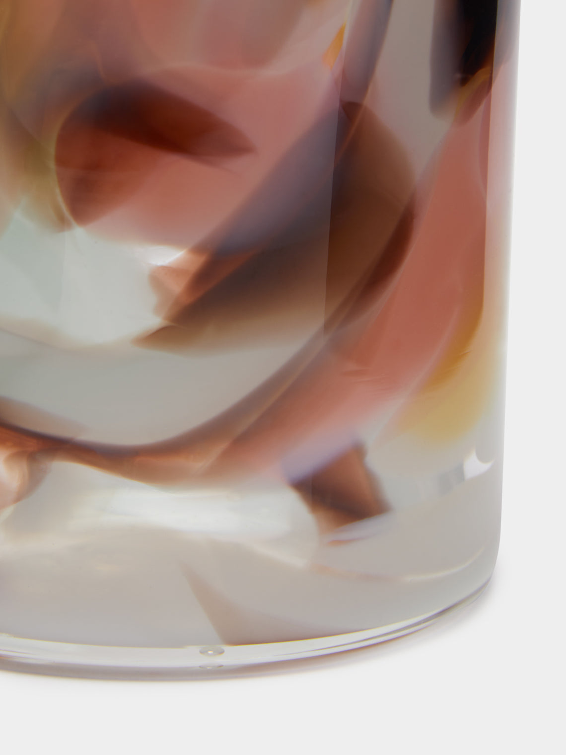 The Glass Studio - Marbled Hand-Blown Glass Tumblers (Set of 2) - Multiple - ABASK