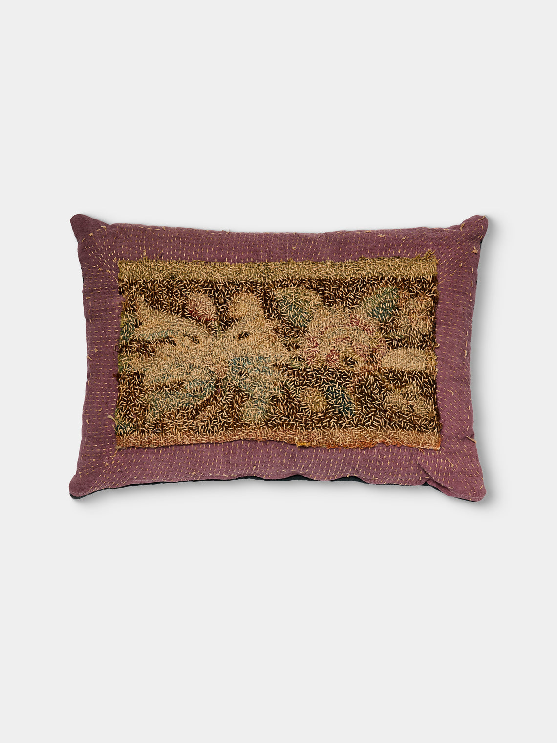 By Walid - 17th-Century Flemish Tapestry Marcella Cotton Pillow (20in/51cm) - Multiple - ABASK - 