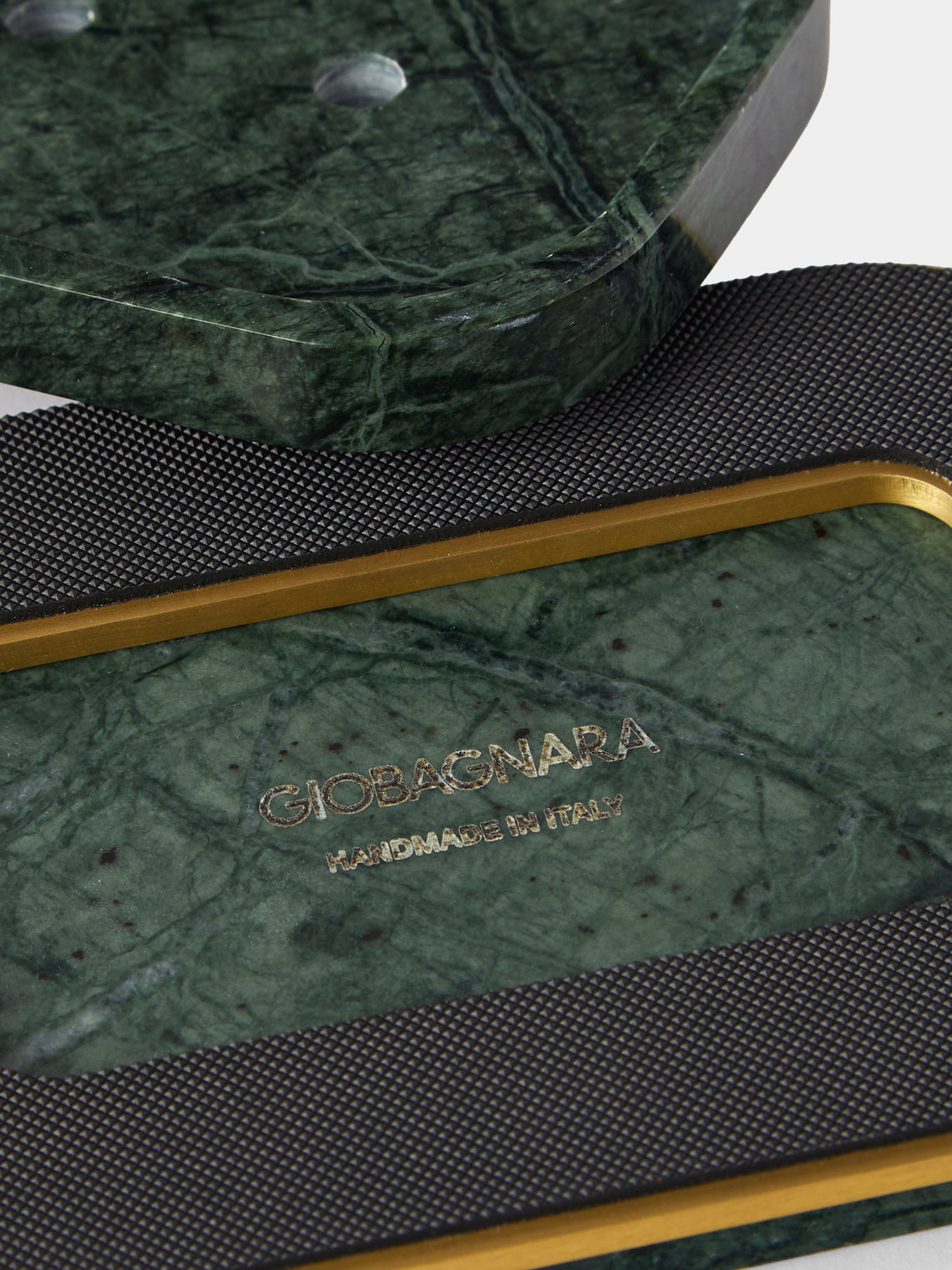 Giobagnara - Polo Marble Soap Dish - Green - ABASK