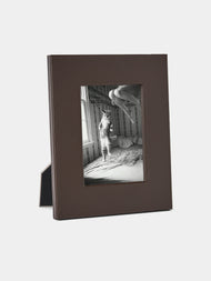 Pinetti - Leather Photo Frame (5x7”) - Brown - ABASK - 