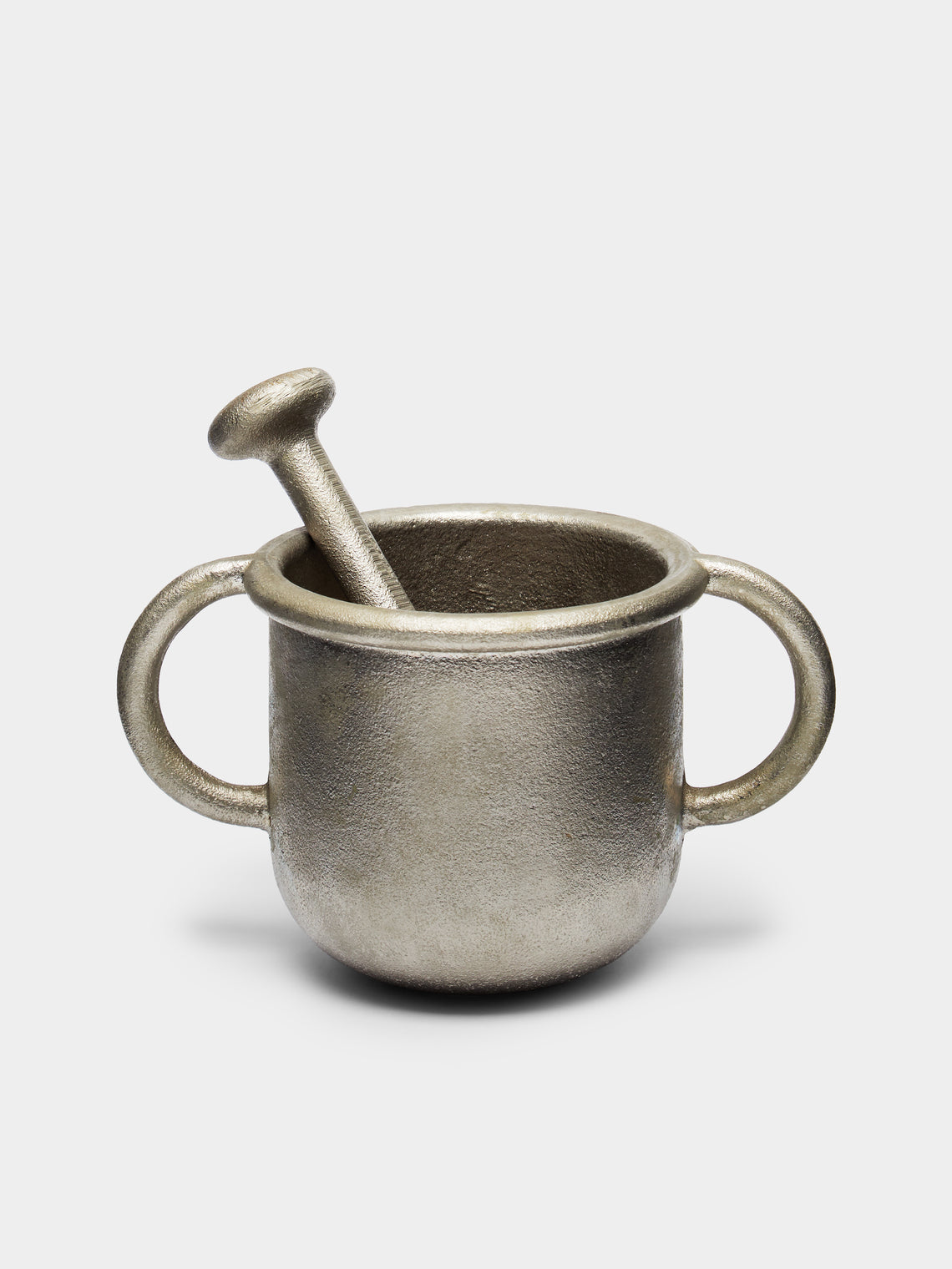 Antique and Vintage - Mid-Century Carl Auböck for Ostovics Culinar Steel Pestle and Mortar -  - ABASK - 