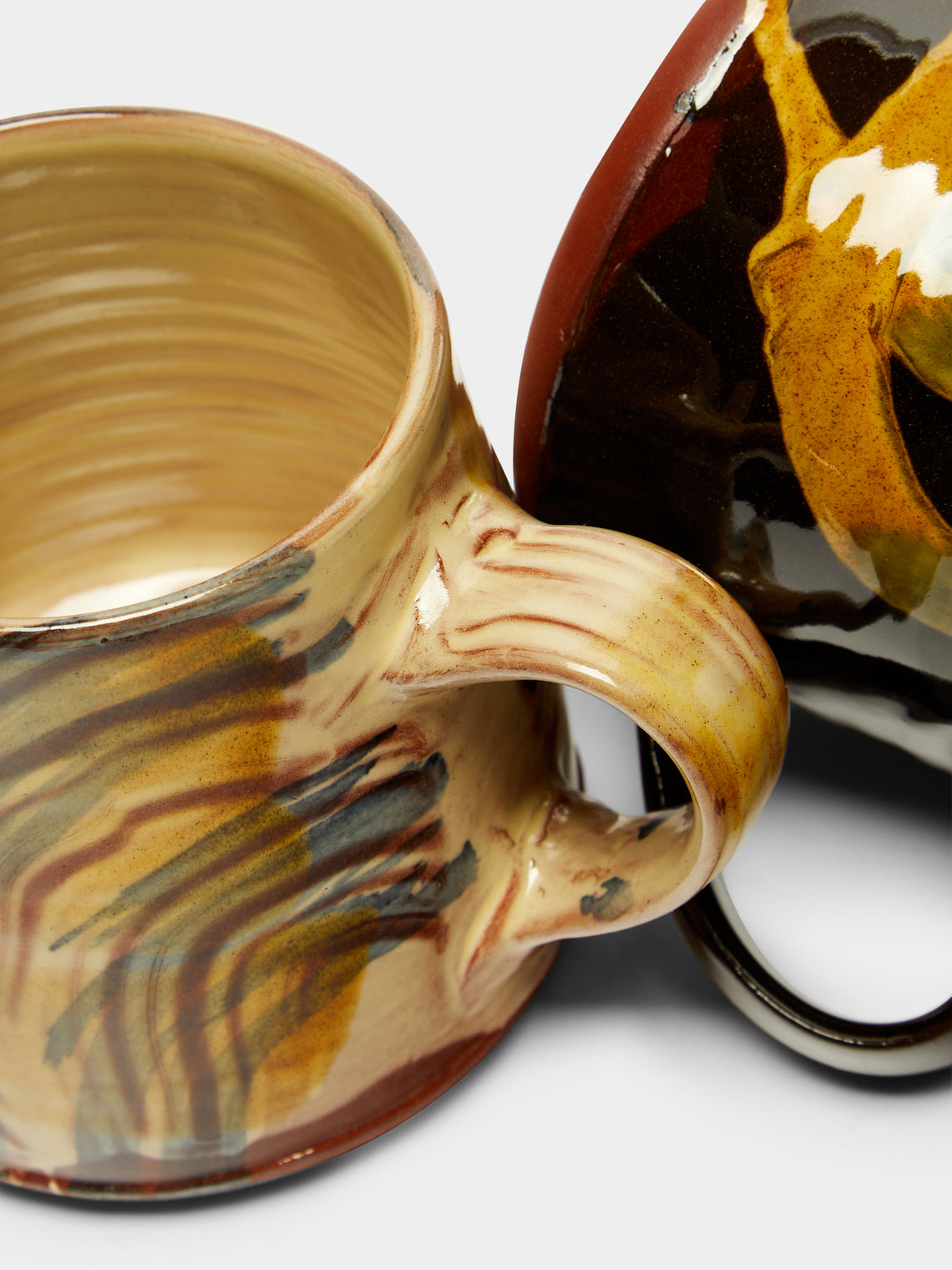 Slipware Mugs (Set of 4)