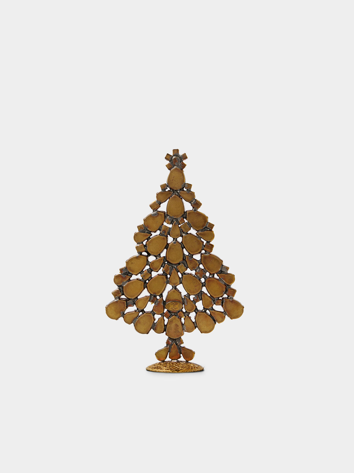 ABASK Decorations - Delightful Czech Crystal Tree - Red - ABASK